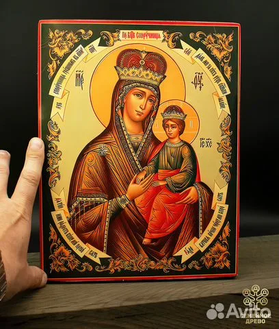 Икона Богоматери "Споручница грешных" — оригинальный подарок