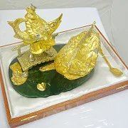 На память: Икорница "Русская сказка" — фотография 2