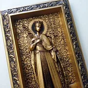 Резная Икона Святая Екатерина — красивый подарок — фотография 6