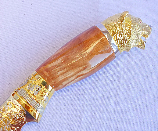 Нож «Бурый медведь». Златоуст купить с доставкой Нож «Бурый медведь». Златоуст