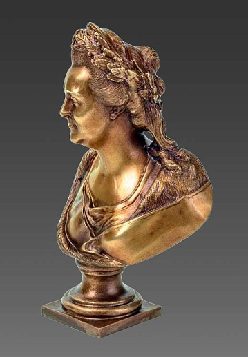 Бронзовый бюст «Екатерина Великая»
