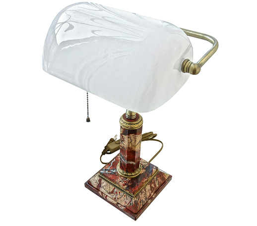Настольная лампа из яшмы купить с доставкой Настольная лампа из яшмы