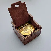 Металлический брелок для ключей «Тигр» — красивый подарок — фотография 3