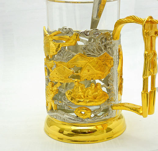 Сувенирный подстаканник "МЧС" купить с доставкой Сувенирный подстаканник "МЧС"