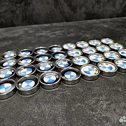 Комплект стальных фишек для нард «BMW» — красивый подарок — фотография 3