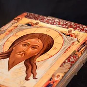 Подарочная икона Спас Нерукотворный («Спас Мокрая Брада») — фотография 7