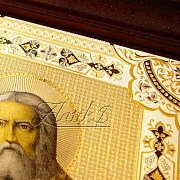 Икона Серафима Саровского. Златоуст — красивый подарок — фотография 4