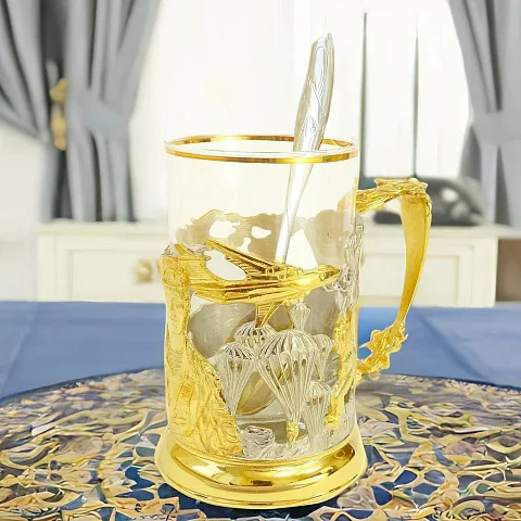 Подарочный подстаканник для чая «ВДВ»