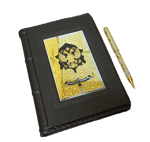 Набор "Ежедневник А5, ручка украшенная". Златоуст купить с доставкой Набор "Ежедневник А5, ручка украшенная". Златоуст