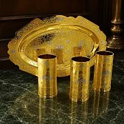 Набор для водки "На троих" Златоуст — необычный подарок — фотография 1
