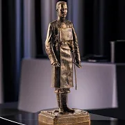 Ручная работа: Бронзовая статуэтка «Фельдъегерь» — фотография 1