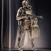 В подарок: Статуэтка «Водолаз» из бронзы (140×60×70 мм) — фотография 1