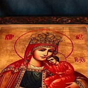 Икона Богоматери "Избавительница от бед страждущих — красивый подарок — фотография 7