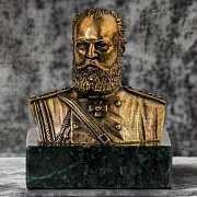 Бронзовый бюст «Александр III» в подарок — фотография 1