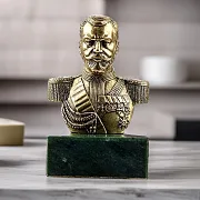 Ручная работа: Бронзовый бюст «Николай II» — фотография 1