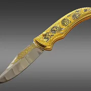 Складной нож «Tiger» из Златоуста — оригинальный подарок — фотография 7