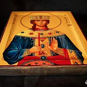Икона Св. Екатерины авторская — красивый подарок — фотография 4