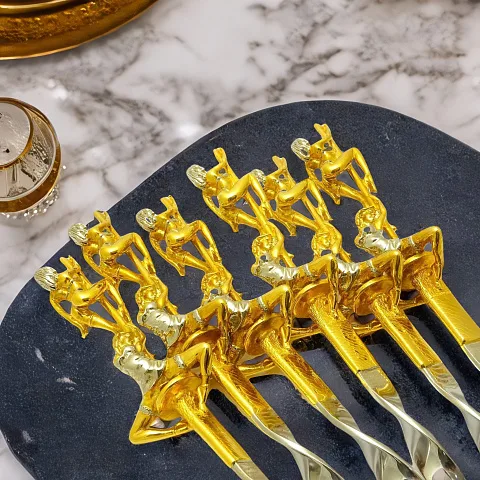 Набор шампуров "Танцовщицы". Позолота — необычный подарок